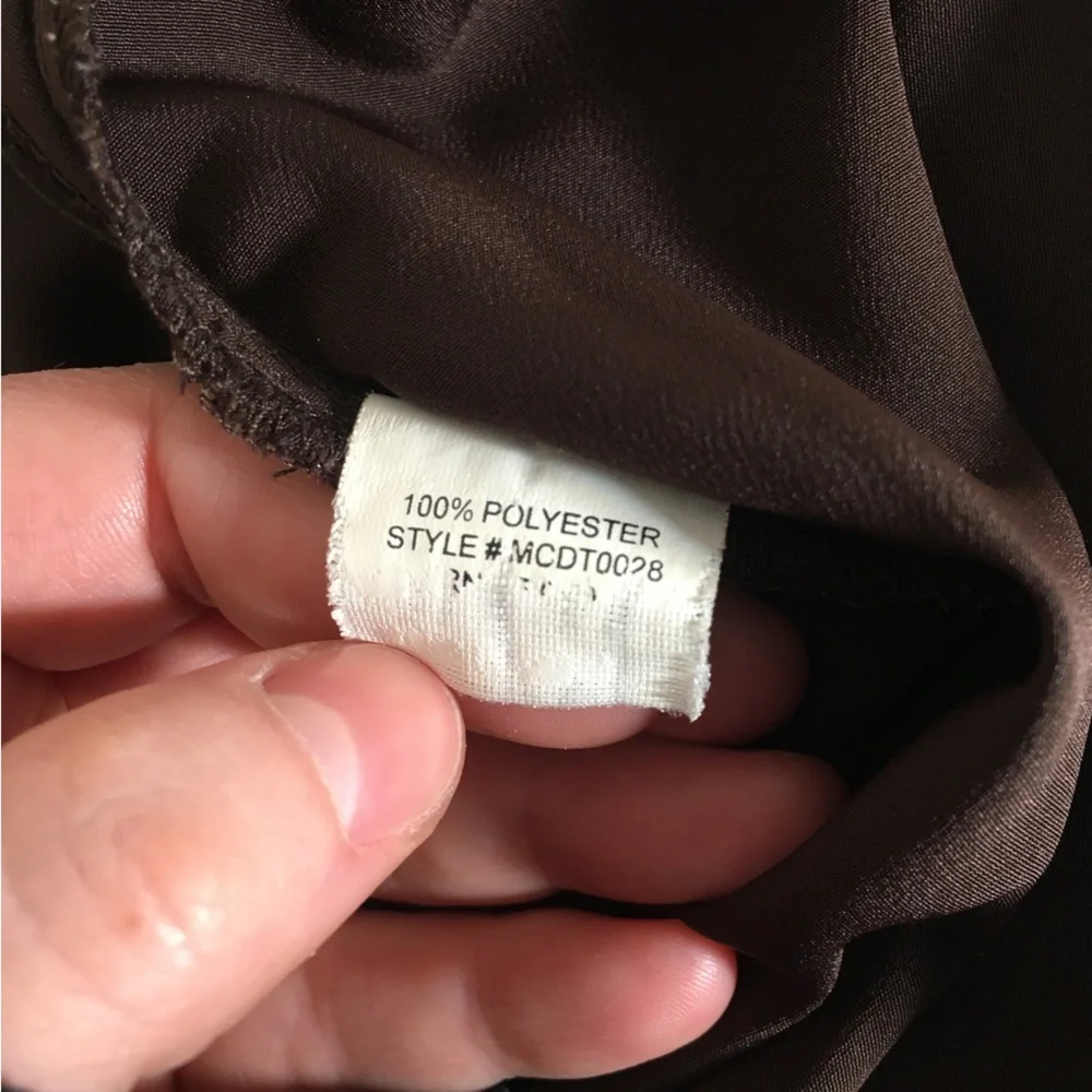 Notations Brown Layering Office Sleeveless Top, Women's XL - Picture 5 of 8